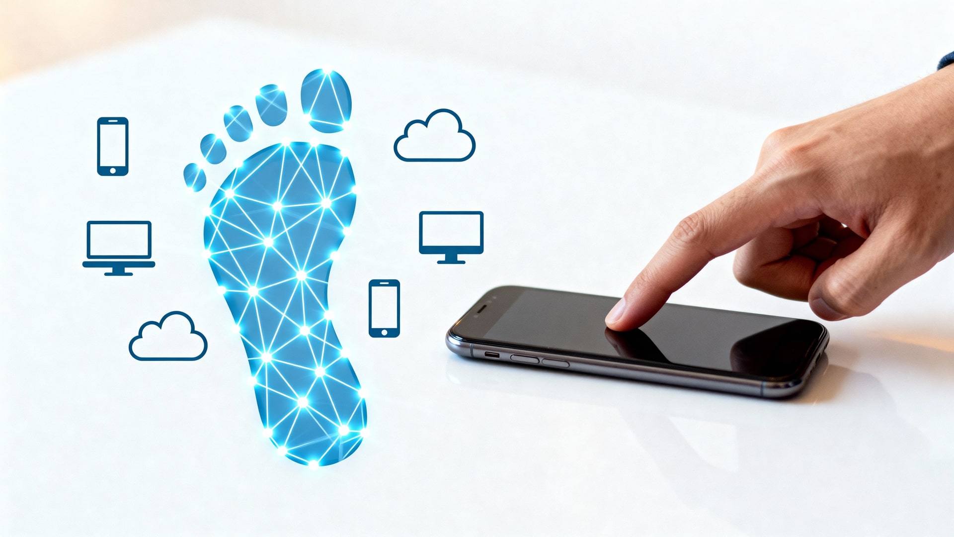 Read more about the article What Is a Digital Footprint? The Hidden Online Trail You Don’t Know You Leave Behind