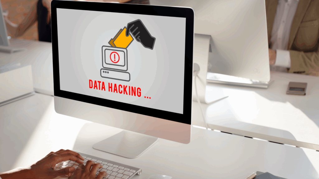 Hackers gaining access to a system through stolen credentials